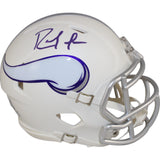 Randy Moss Autographed/Signed Minnesota Vikings Mini Helmet 24 Alt Beckett 50880