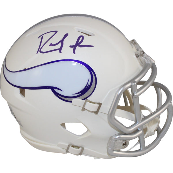 Randy Moss Autographed/Signed Minnesota Vikings Mini Helmet 24 Alt Beckett 50880