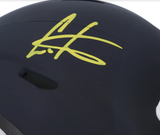 CRIS CARTER Autographed Minnesota Vikings AMP Mini Speed Helmet FANATICS