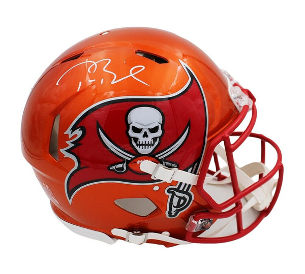 Tom Brady Signed Tampa Bay Buccaneers Speed Authentic Flash NFL Helmet
