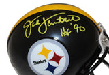 Jack Lambert Autographed Pittsburgh Steelers VSR4 Mini Helmet Beckett 39026