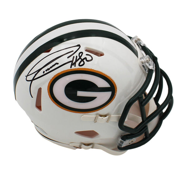 Donald Driver Signed Green Bay Packers Speed Custom Pearl NFL Mini Helmet