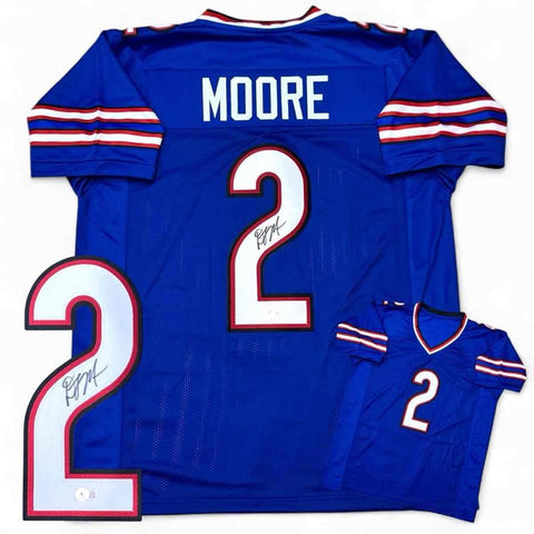 DJ Moore Autographed / Signed Jersey - Beckett Authenticated - Royal