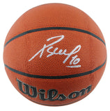 Kings Domantas Sabonis Authentic Signed Wilson Basketball BAS Witnessed