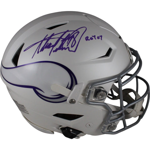 Adrian Peterson Autographed Minnesota Vikings Alt 24 SpeedFlex ROY Beckett 49238