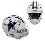 DeMarcus Ware Signed Dallas Cowboys Speed Authentic Flex Alternate White Helmet