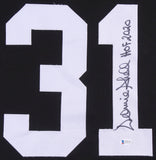 Donnie Shell Signed Pittsburgh Steelers Jersey Inscribed "HOF 2020" (Beckett) DB