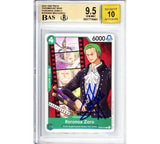 Mackenyu Signed One Piece FILM Roronoa Zoro Supernovas Straw Hat Crew Grade Card