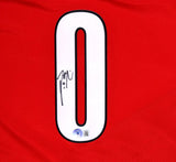 Damian Lillard Signed Trail Blazers Nike Swingman Red Statement Jersey-BA W Holo