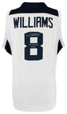 Deron Williams Signed USA White Custom Basketball Jersey w/2x Gold -SCHWARTZ COA