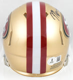 Mykel Williams Autographed 49ers Speed Mini Helmet - Beckett W Hologram *Black