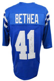 Antoine Bethea Signed/Auto Blue Indianapolis Colts Football Jersey JSA 208158