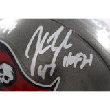 Lee Roy Selmon +4 Tampa Bay Buccaneers Signed 97-13 Mini Helmet Beckett 57259