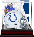 Jonathan Taylor Indianapolis Colts Signed Riddell Mini Helmet w/Mini Helmet Case