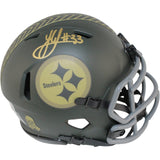 Jack Sawyer Autographed Pittsburgh Steelers Mini Helmet 25 STS Beckett WIT 53146