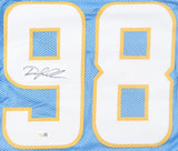 Odafe Oweh Signed Los Angeles Chargers Jersey (JSA) 2021 1st Round Pick L.B.