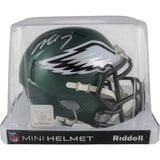 Michael Vick Autographed Philadelphia Eagles Mini Helmet Beckett Witness 49867