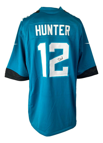 Travis Hunter Signed Jacksonville Jaguars Nike Game Replica Jersey BAS