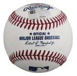Rangers Wyatt Langford Signed Robert Manfred OML Baseball Fanatics #XP14102578