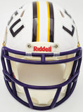 Odell Beckham Jr. Signed LSU Tigers White Speed Mini Helmet Beckett Wit