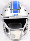Barry Sanders Signed Lions F/S Speed Flex Authentic Helmet-Beckett W Hologram
