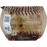 Sandlot Cast Autographed Ripped Baseball 7 Cast Members Beckett Witness 49316
