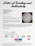 Bill Terry New York Giants Signed Official League Baseball PSA Auto Grade 9