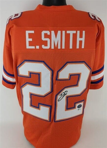 Emmitt Smith Signed Florida Gators Jersey (Beckett COA) NFL All-Time Ldg Rusher