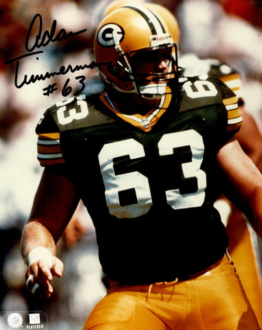 Packers ADAM TIMMERMAN Signed 8x10 Photo #2 AUTO - Packers SB XXXI Champ