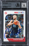 Hawks Chandler Parsons Signed 2019 Hoops #94 Card Auto Graded 10! BAS Slabbed