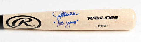 Joe Maddon Signed Rawlings Bat Inscribed "108 Years" Chicago Cubs (JSA COA)