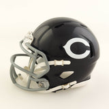 Cole Kmet Signed Bears Throwback Mini Helmet (Beckett COA) Chicago 1st Rnd Pick