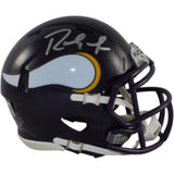 Randy Moss Autographed Minnesota Vikings TB Mini Helmet Beckett Witness 57971