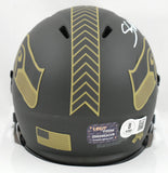 Shaun Alexander Signed Seahawks Salute 2025 Speed Mini Helmet Beckett W Holo