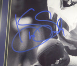KENNY EASLEY AUTOGRAPHED SIGNED FRAMED 16X20 PHOTO SEAHAWKS MCS HOLO 107948