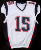 Chris Hogan Signed New England Patriots Pro Cut Jersey Insc. "2X SB CHAMP" (JSA)