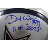 Demarcus Ware Autographed Dallas Cowboys VSR4 Mini Helmet HOF Beckett 56386