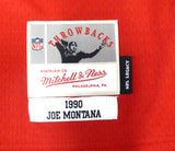 49ers Joe Montana Autographed Authentic M&N Jersey 44 Fanatics XP13989729