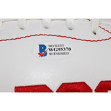 Roquan Smith Autographed/Signed Georgia Bulldogs Logo Football Beckett 53942