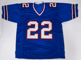 Ray Davis Signed Buffalo Bills Jersey Inscribed "Bills Mafia" (Beckett) 2024 Pck