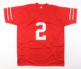 Cris Carter Signed Ohio State Buckeyes Jersey (Beckett) Minnesota Vikings W.R.