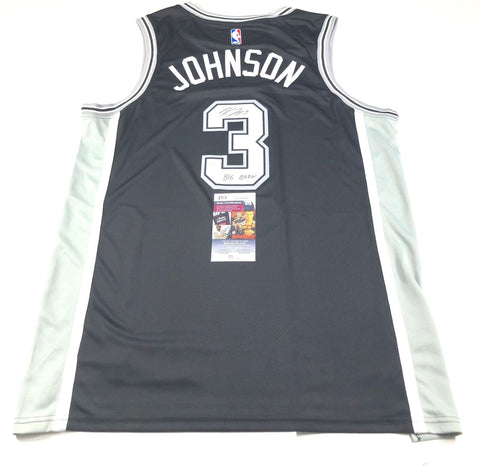 Keldon Johnson signed jersey JSA San Antonio Spurs Autographed