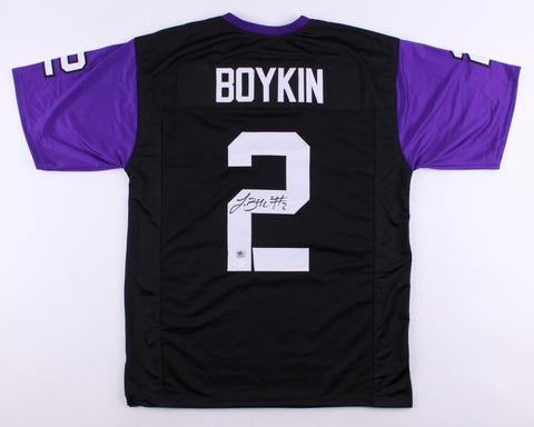 Trevone Boykin Signed Texas Christian University Horned Frogs Jersey (JSA QR)