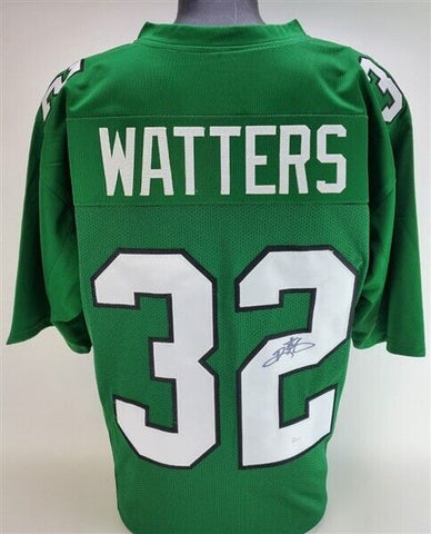 Ricky Watters Signed Philadelphia Eagles Jersey (JSA COA) 5xPro Bowl R.B.