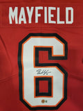 BAKER MAYFIELD SIGNED TAMPA BAY BUCCANEERS NIKE VAPOR UNTOUCHABLE JERSEY BAS QR