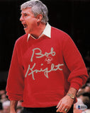 Bobby Knight Autographed Signed 8x10 Photo Indiana Hoosiers Beckett BAS #M96095