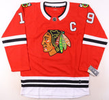 Jonathan Toews Signed Chicago Blackhawks Adidas Red Captain's Jersey (JSA COA)