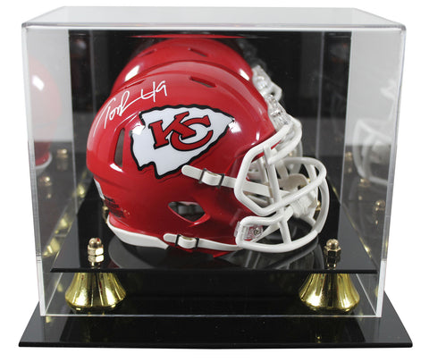 Chiefs Tony Richardson Authentic Signed Speed Mini Helmet W/ Case BAS Witnessed