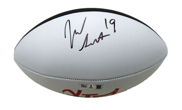 Josh Sweat Signed/Autographed Super Bowl LIX Logo Football Eagles Beckett 193558