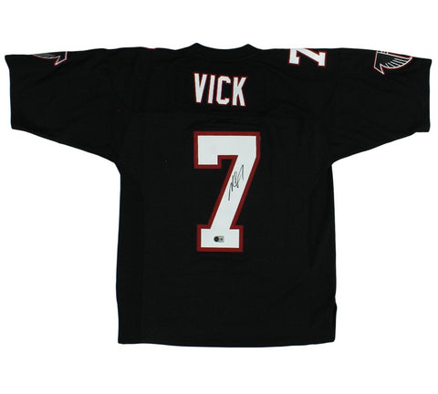 Michael Vick Signed Atlanta Falcons Mitchell & Ness 2002 Legacy Black NFL Jersey